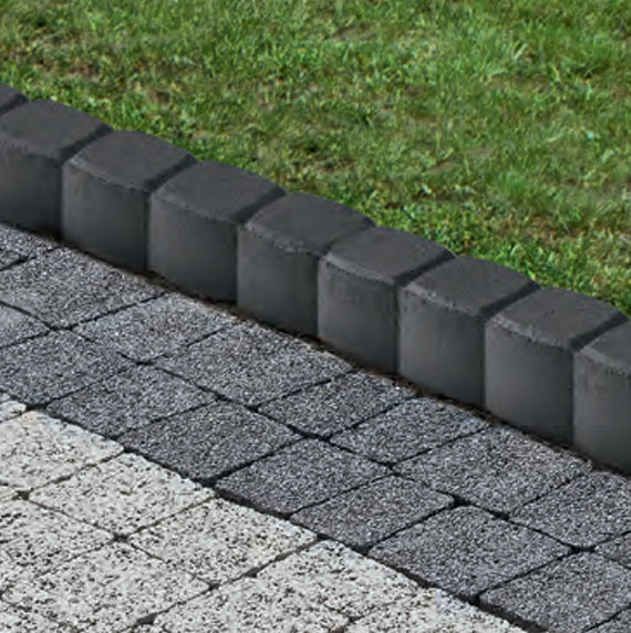 OBRZEŻE PALISADOWE PROSTOKĄTNE REALIZACJE